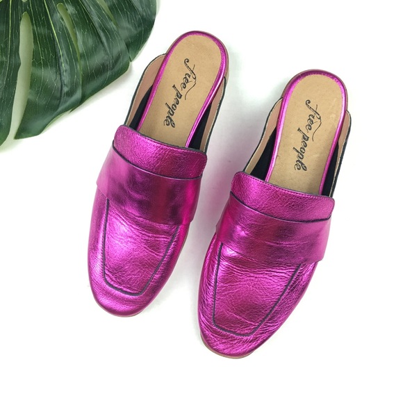 Free People Shoes - Free People At Ease Metallic Loafer 38